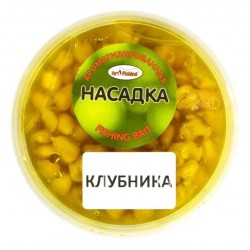 Кукурудза для риболовлі, Art Fishing, банку, 150 мл, смак Полуниця